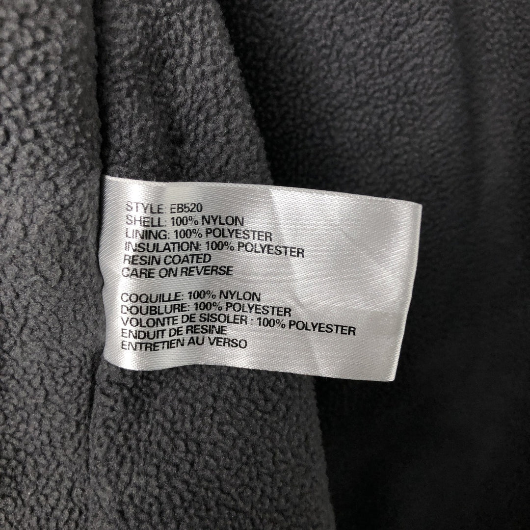 Eddie Bauer FritoLay Padded Puffer Jacket, Men's XL Nylon black type Vintage Second Hand