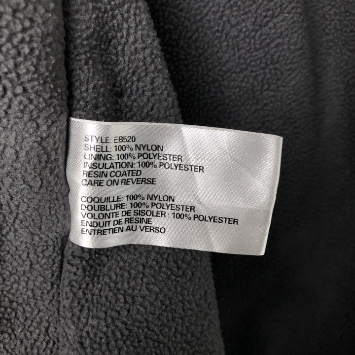 Eddie Bauer FritoLay Padded Puffer Jacket, Men's XL Nylon black type Vintage Second Hand