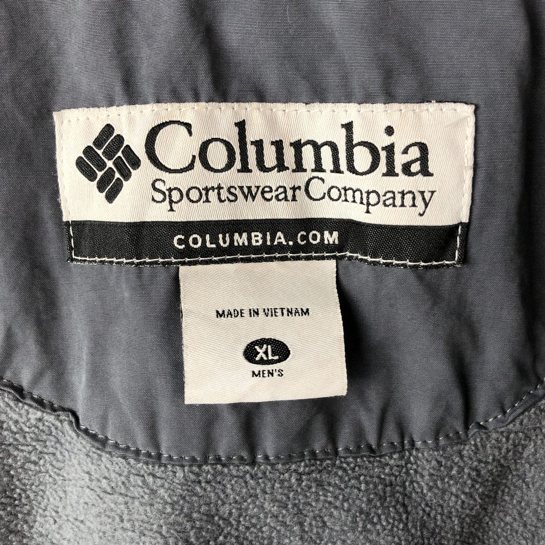 00'S Columbia padded jacket, puffer jacket, men's XL size cotton black type Vintage Second Hand
