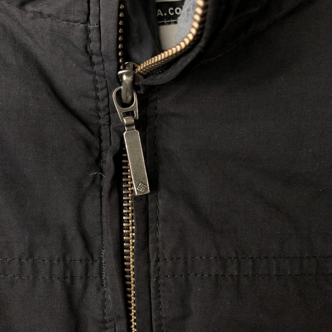 00'S Columbia padded jacket, puffer jacket, men's XL size cotton black type Vintage Second Hand