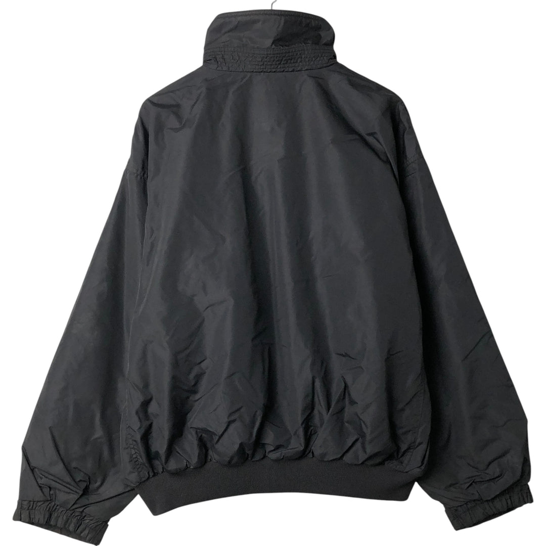 90s-00'S Columbia Men's Padded Puffer Jacket, Size L Nylon black type Vintage Second Hand