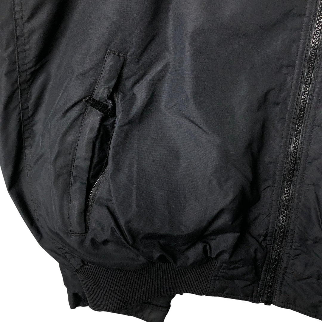 90s-00'S Columbia Men's Padded Puffer Jacket, Size L Nylon black type Vintage Second Hand