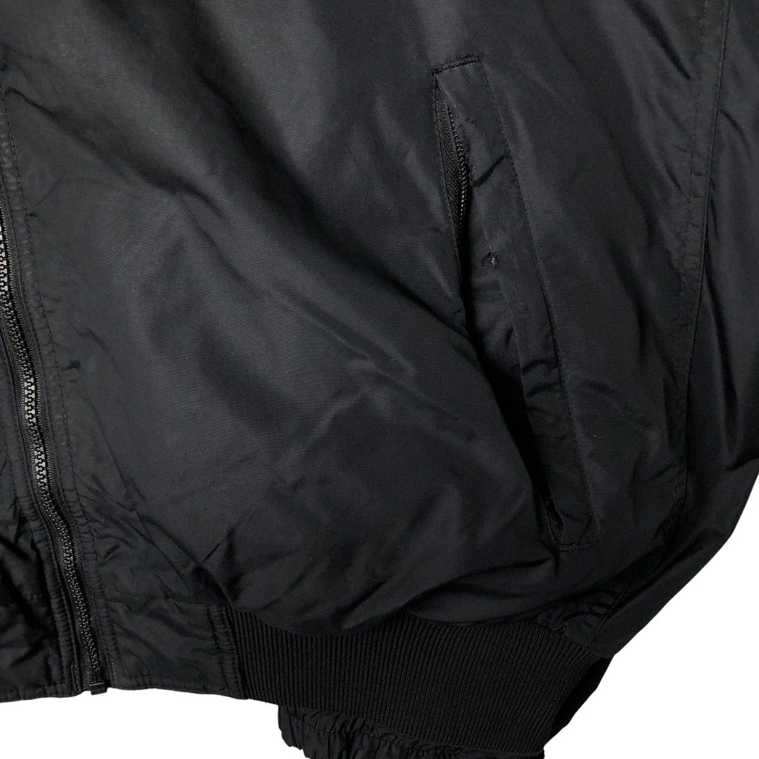 90s-00'S Columbia Men's Padded Puffer Jacket, Size L Nylon black type Vintage Second Hand
