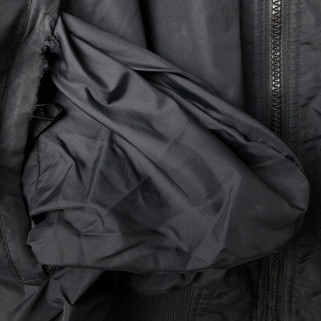 90s-00'S Columbia Men's Padded Puffer Jacket, Size L Nylon black type Vintage Second Hand