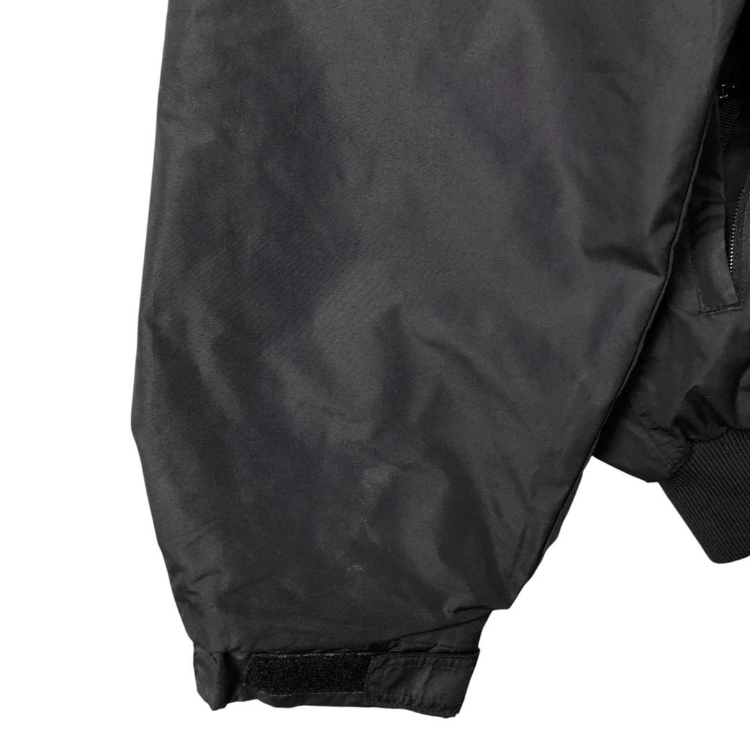 90s-00'S Columbia Men's Padded Puffer Jacket, Size L Nylon black type Vintage Second Hand