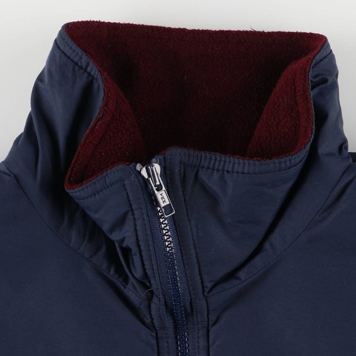 Vintage LL Bean Warm-up Jacket, Women's Size L, Padded Mountain Jacket, Shell Jacket, 80s-90s Nylon navy blue type Vintage Second Hand