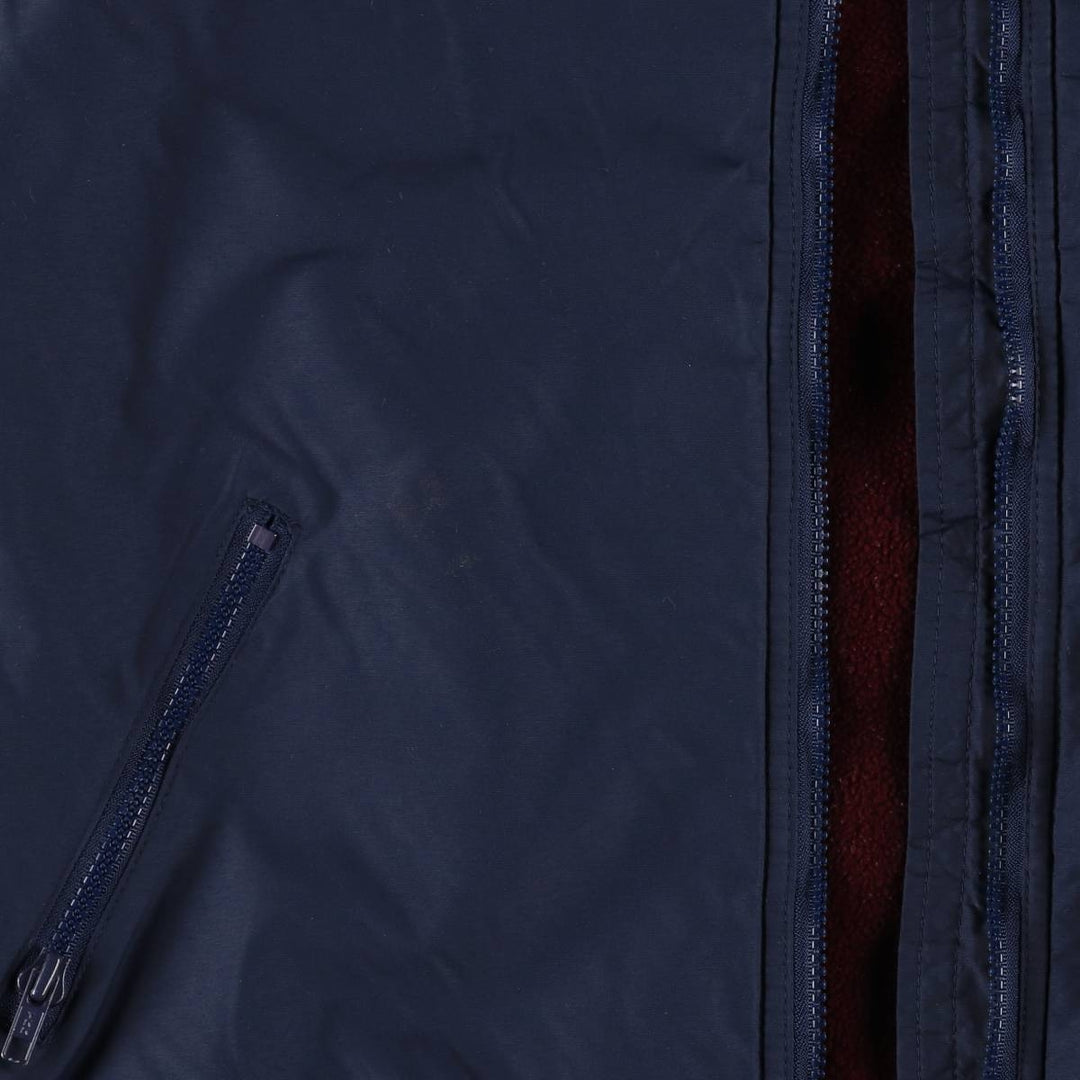 Vintage LL Bean Warm-up Jacket, Women's Size L, Padded Mountain Jacket, Shell Jacket, 80s-90s Nylon navy blue type Vintage Second Hand