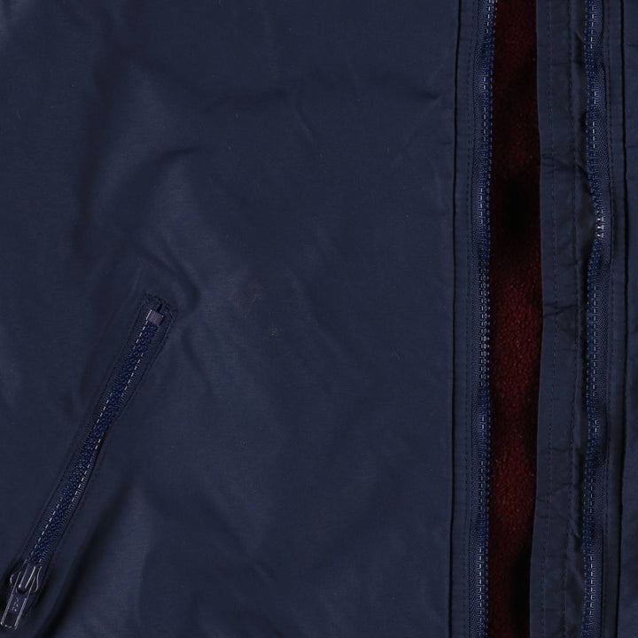 Vintage LL Bean Warm-up Jacket, Women's Size L, Padded Mountain Jacket, Shell Jacket, 80s-90s Nylon navy blue type Vintage Second Hand