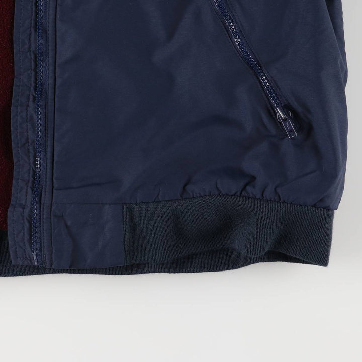 Vintage LL Bean Warm-up Jacket, Women's Size L, Padded Mountain Jacket, Shell Jacket, 80s-90s Nylon navy blue type Vintage Second Hand