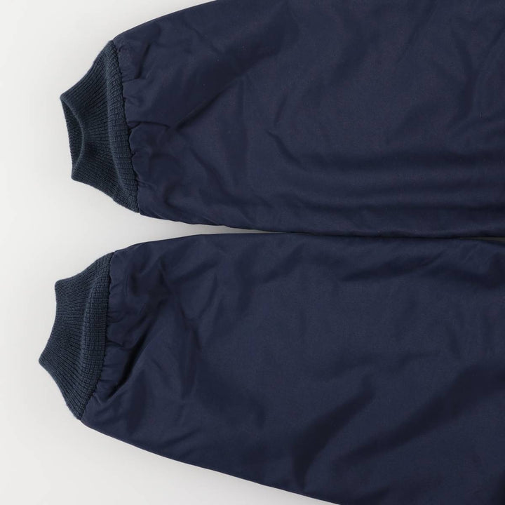 Vintage LL Bean Warm-up Jacket, Women's Size L, Padded Mountain Jacket, Shell Jacket, 80s-90s Nylon navy blue type Vintage Second Hand