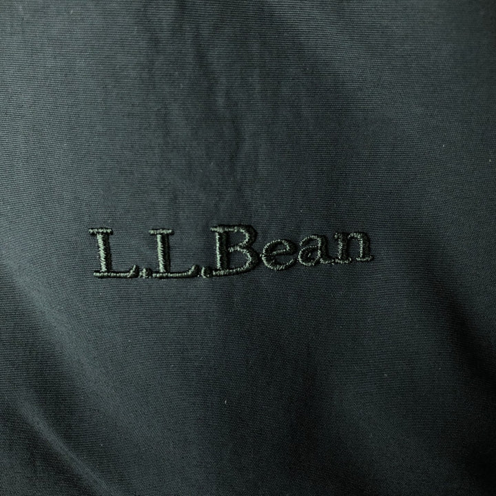 90s-00'S LLBean Padded Puffer Jacket, Men's Size XL Nylon Green type dark green Vintage Second Hand