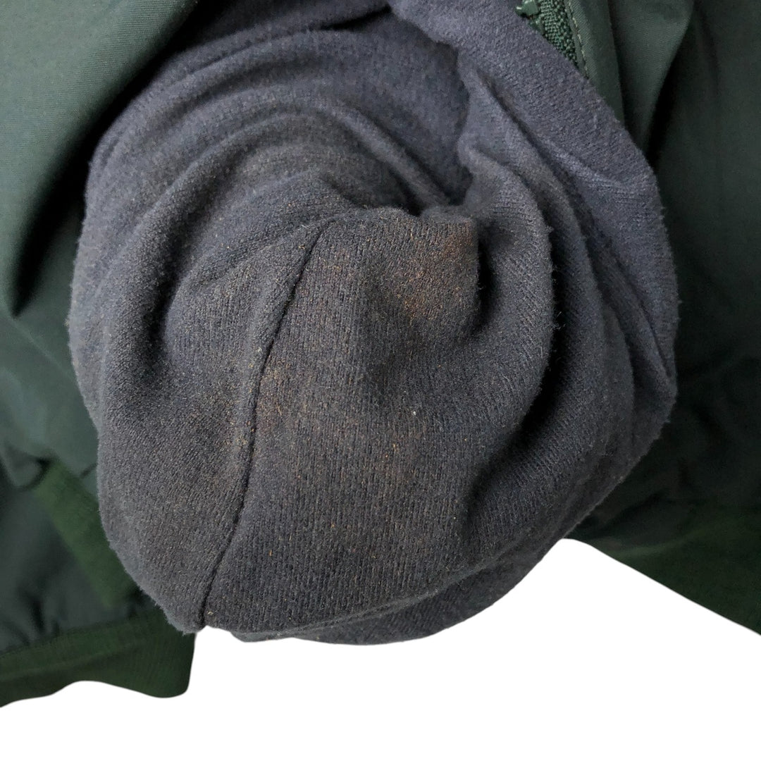 90s-00'S LLBean Padded Puffer Jacket, Men's Size XL Nylon Green type dark green Vintage Second Hand