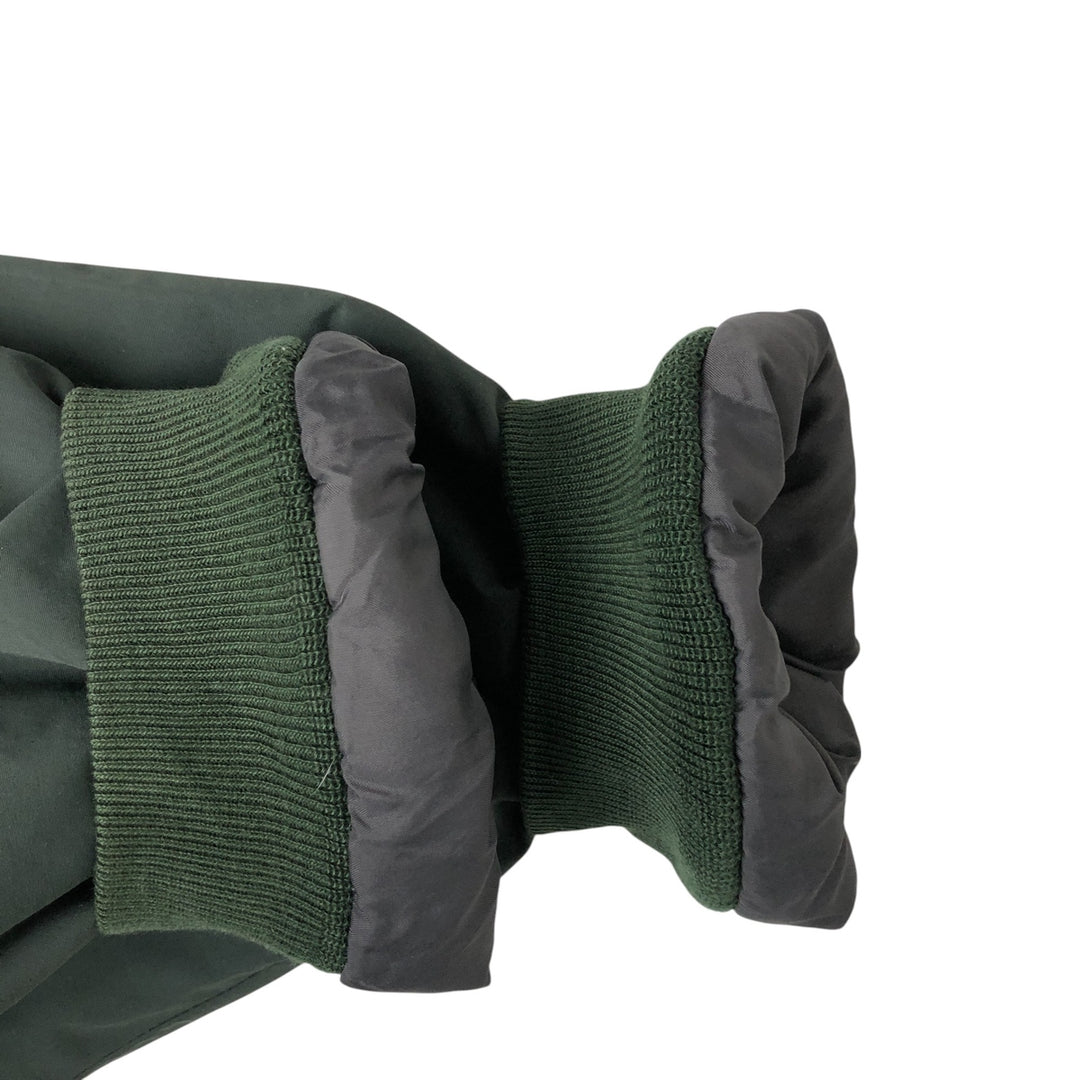 90s-00'S LLBean Padded Puffer Jacket, Men's Size XL Nylon Green type dark green Vintage Second Hand