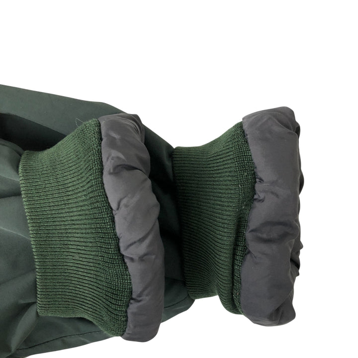 90s-00'S LLBean Padded Puffer Jacket, Men's Size XL Nylon Green type dark green Vintage Second Hand