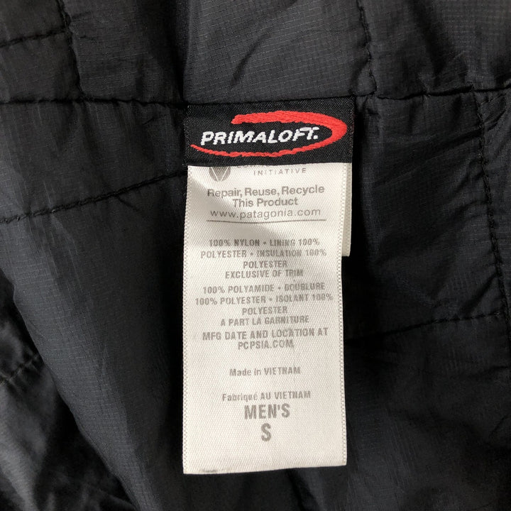 Patagonia Solar Wind Jacket, Solar Powered, Men's Nylon Jacket, Size Small (83865FA11) Nylon black type Vintage Second Hand
