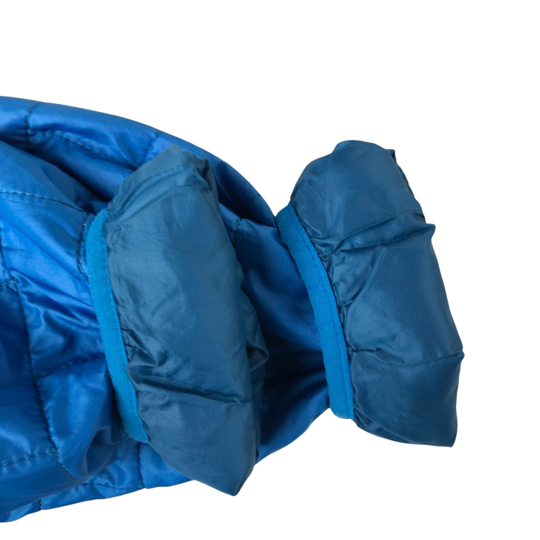 Patagonia Nano Puff Hoody (84222SP17), a padded puffer jacket, size L (men's) polyester Blue type light blue Vintage Second Hand