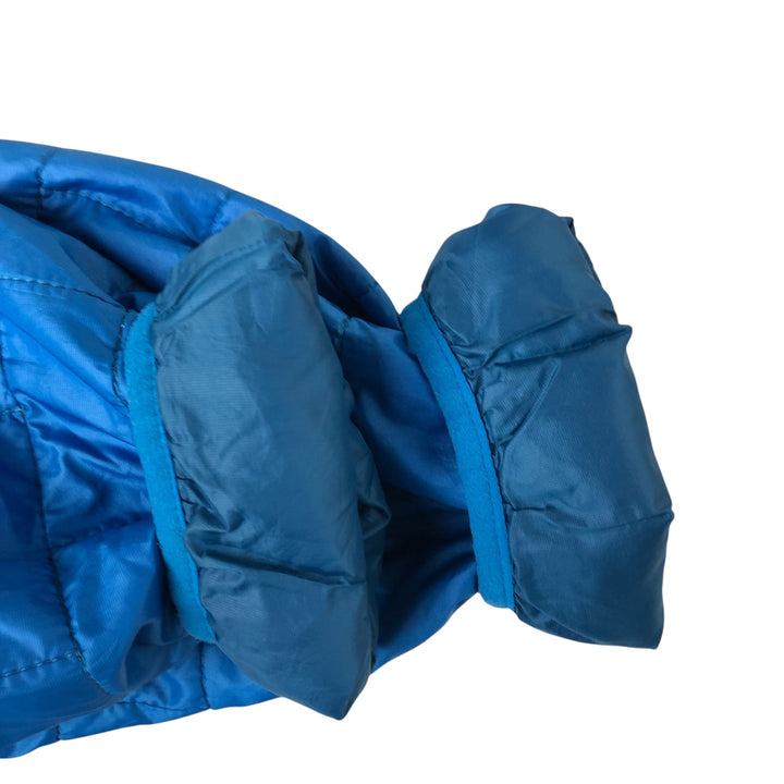 Patagonia Nano Puff Hoody (84222SP17), a padded puffer jacket, size L (men's) polyester Blue type light blue Vintage Second Hand