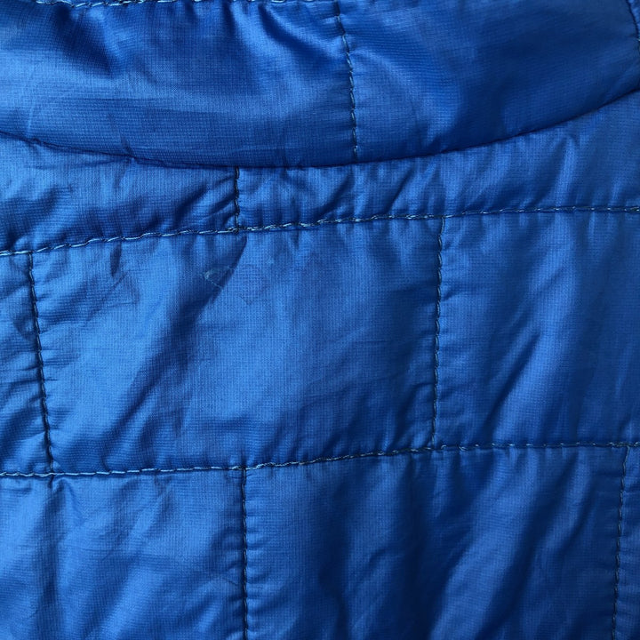 Patagonia Nano Puff Hoody (84222SP17), a padded puffer jacket, size L (men's) polyester Blue type light blue Vintage Second Hand