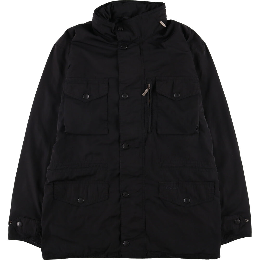 00s~ Barbour MEMORY SAPPER Windbreaker Men's L size polyester black type Vintage Second Hand