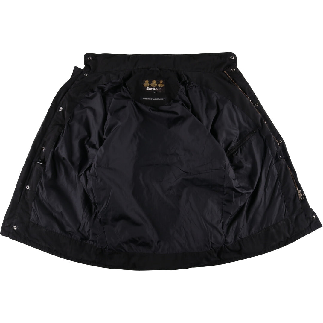 00s~ Barbour MEMORY SAPPER Windbreaker Men's L size polyester black type Vintage Second Hand