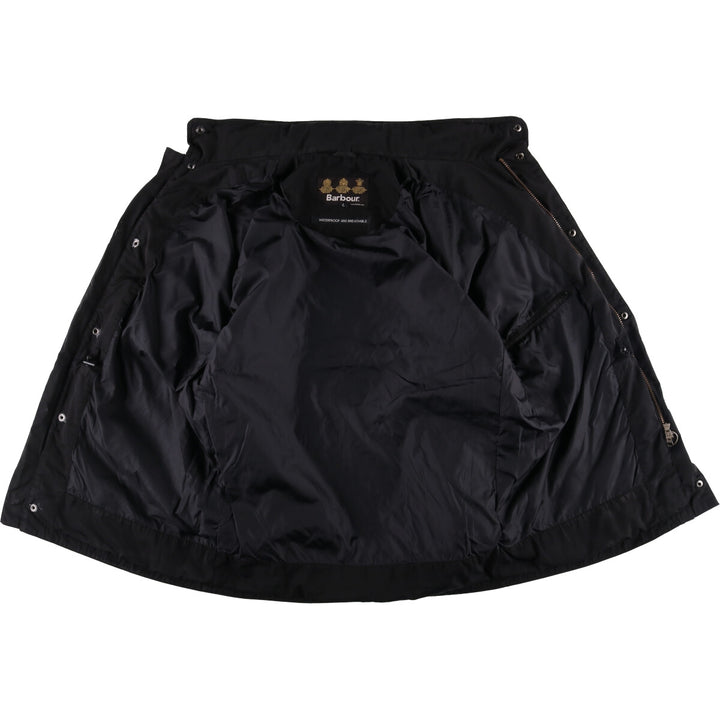 00s~ Barbour MEMORY SAPPER Windbreaker Men's L size polyester black type Vintage Second Hand