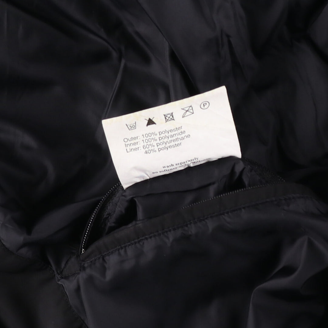 00s~ Barbour MEMORY SAPPER Windbreaker Men's L size polyester black type Vintage Second Hand