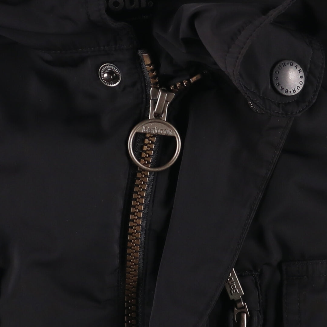 00s~ Barbour MEMORY SAPPER Windbreaker Men's L size polyester black type Vintage Second Hand