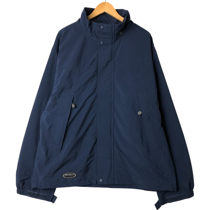 90s~00'S Eddie Bauer EBTEK GORE-TEX Mountain Jacket Shell Jacket Men's XL Nylon navy blue type Vintage Second Hand