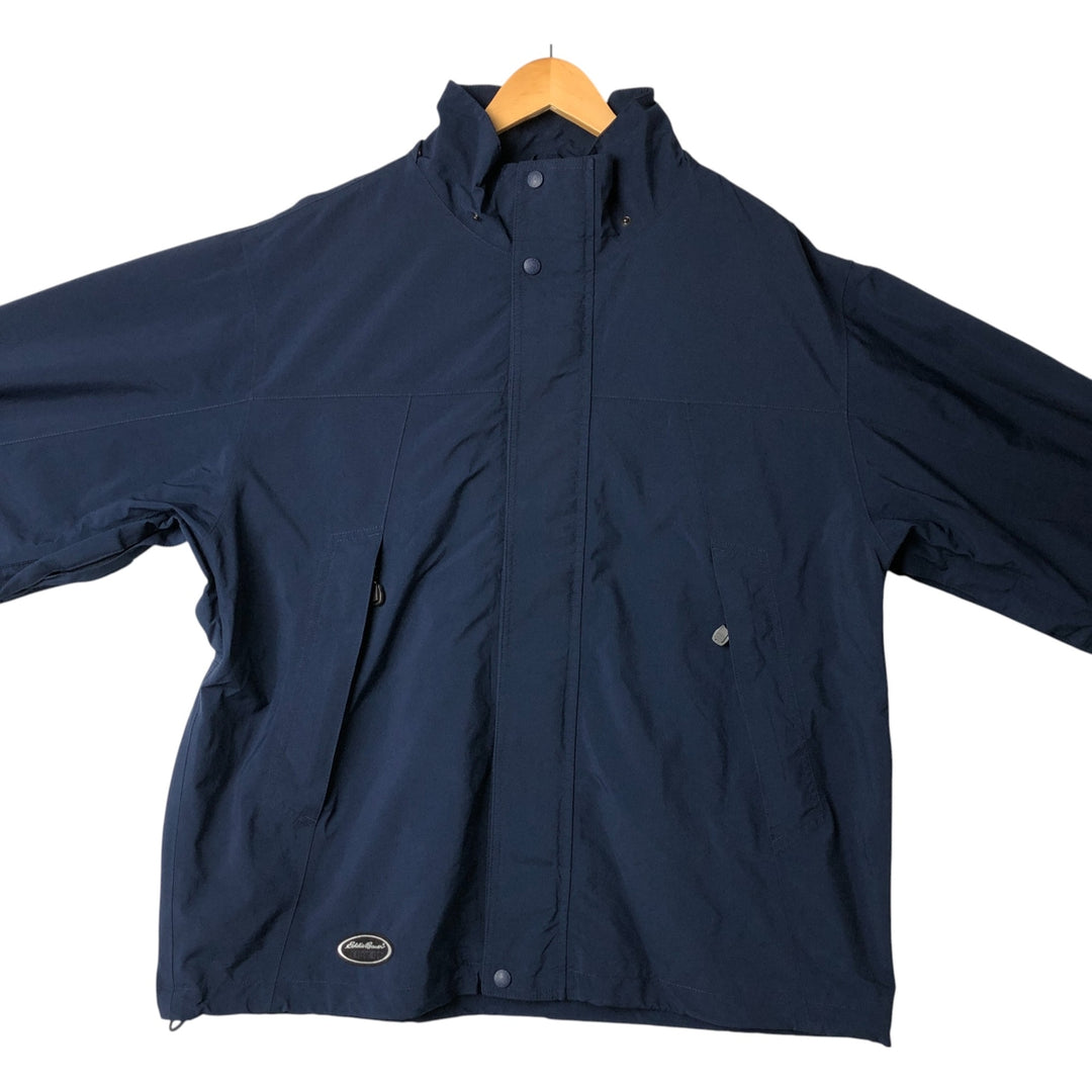 90s~00'S Eddie Bauer EBTEK GORE-TEX Mountain Jacket Shell Jacket Men's XL Nylon navy blue type Vintage Second Hand