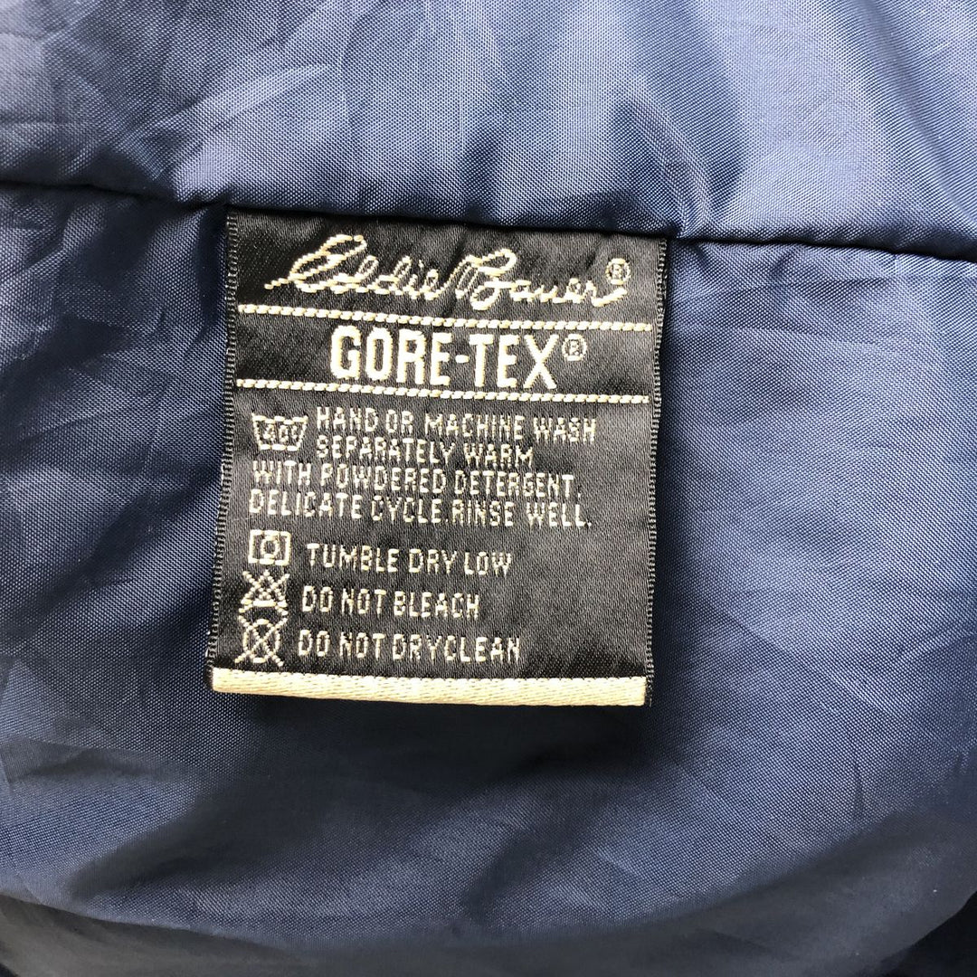 90s~00'S Eddie Bauer EBTEK GORE-TEX Mountain Jacket Shell Jacket Men's XL Nylon navy blue type Vintage Second Hand