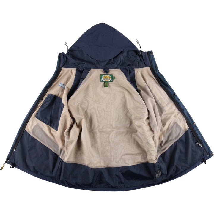 90s~00'S Cabelas GORE-TEX Ripstop Mountain Parka Shell Jacket Men's XL Nylon navy blue type Vintage Second Hand