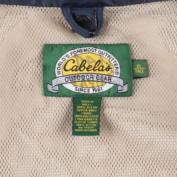 90s~00'S Cabelas GORE-TEX Ripstop Mountain Parka Shell Jacket Men's XL Nylon navy blue type Vintage Second Hand