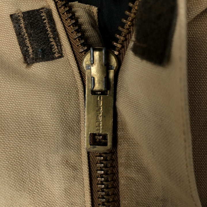 Carhartt Traditional Coat Duck Work Jacket Men's XL unclear Beige type Vintage Second Hand