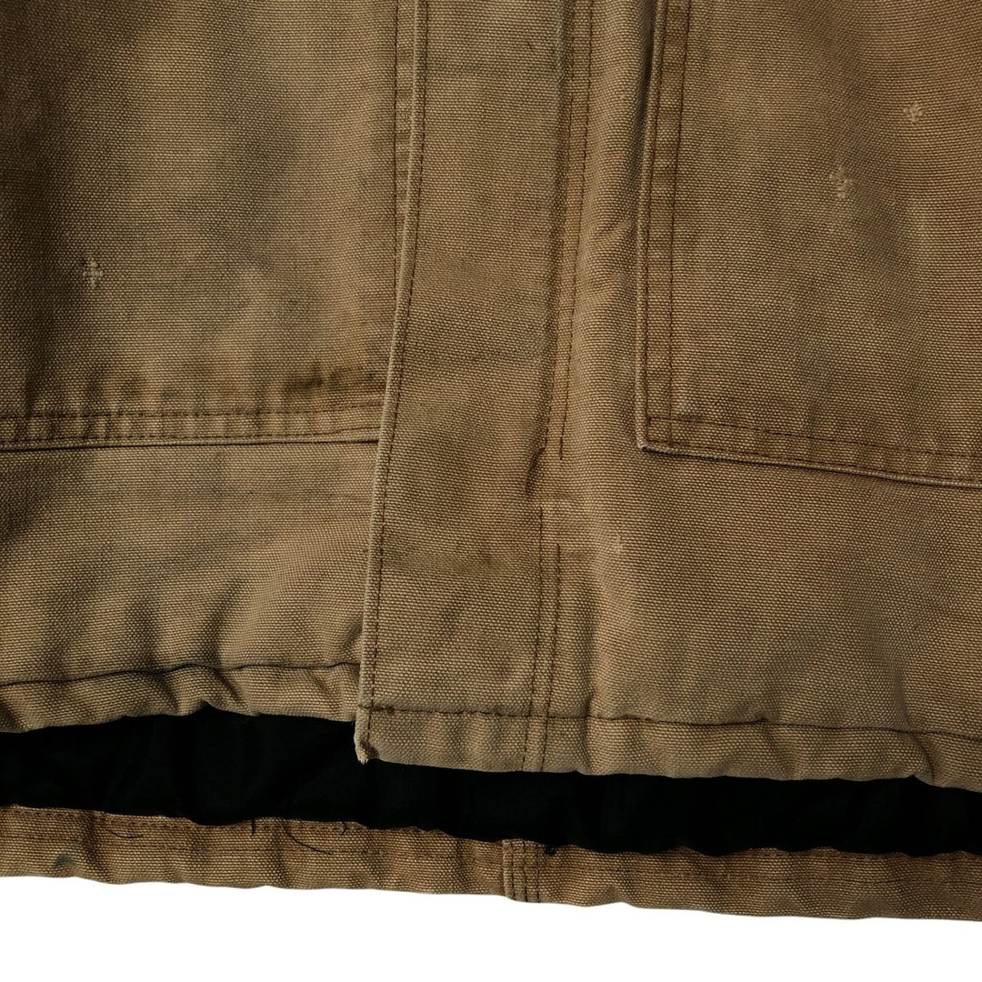 Carhartt Traditional Coat Duck Work Jacket Men's XL unclear Beige type Vintage Second Hand