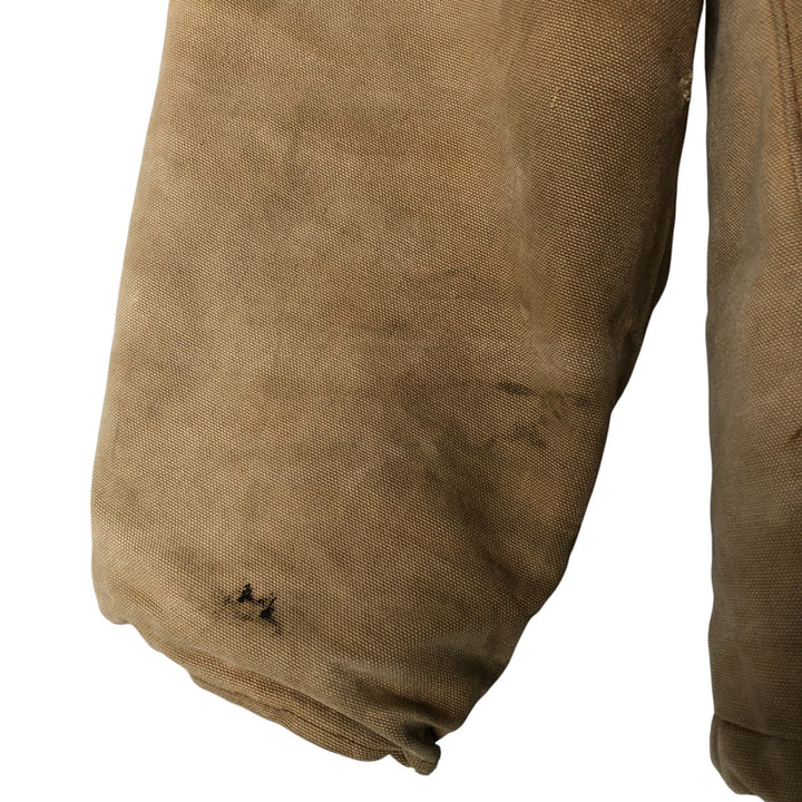 Carhartt Traditional Coat Duck Work Jacket Men's XL unclear Beige type Vintage Second Hand