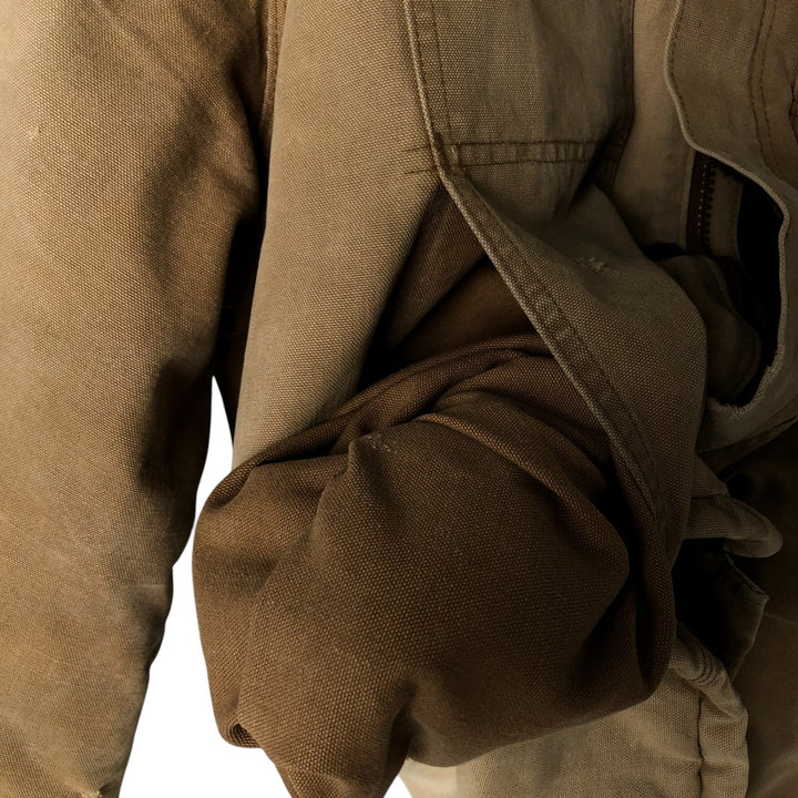 Carhartt Traditional Coat Duck Work Jacket Men's XL unclear Beige type Vintage Second Hand