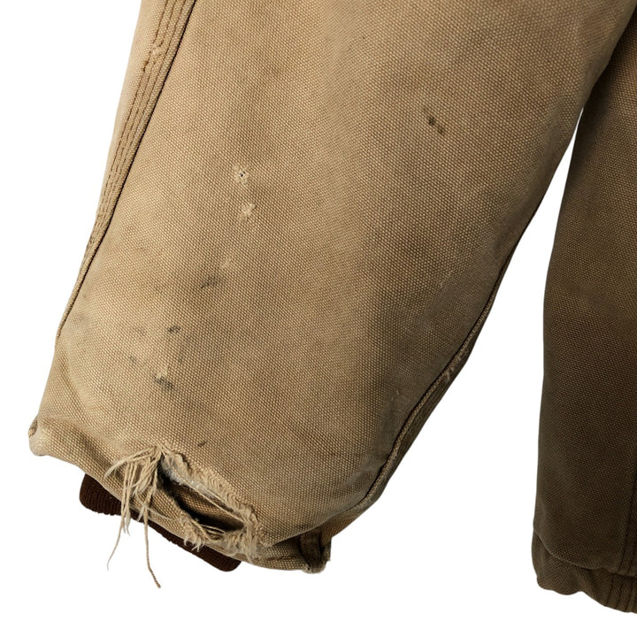 Carhartt Traditional Coat Duck Work Jacket Men's XL unclear Beige type Vintage Second Hand