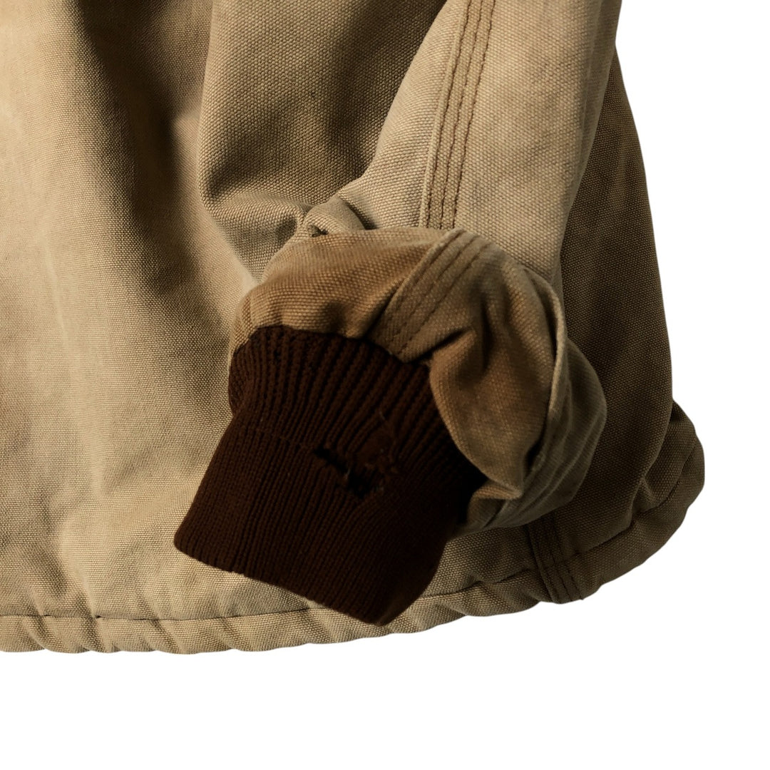 Carhartt Traditional Coat Duck Work Jacket Men's XL unclear Beige type Vintage Second Hand