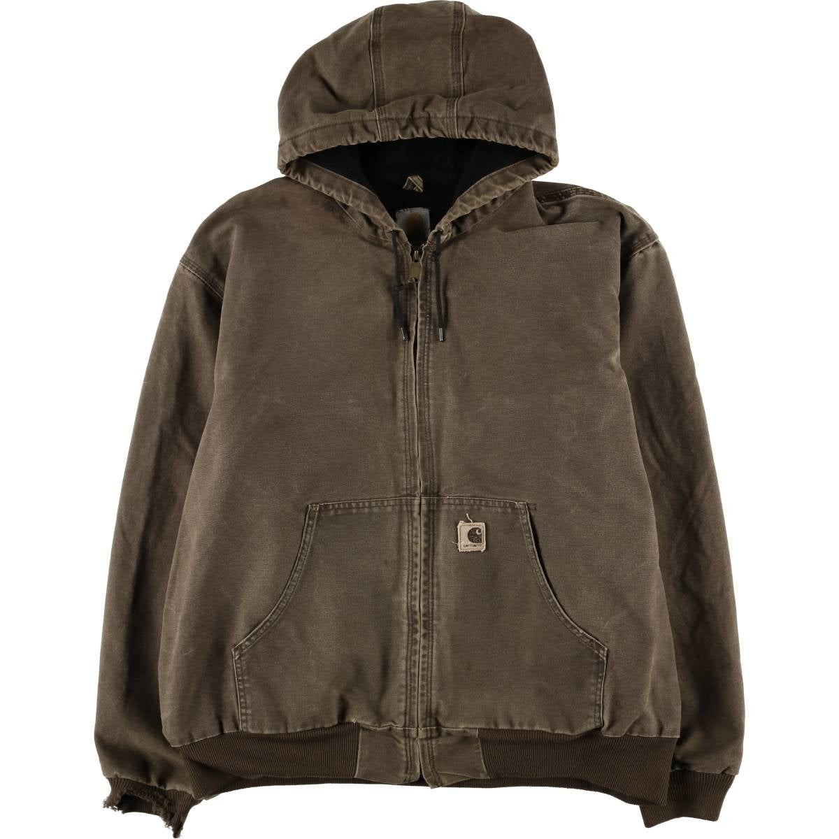 00年代 カーハート Carhartt アクティブジャケット ダックフルジップ