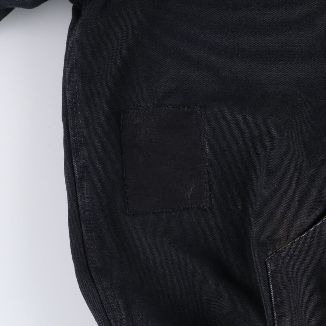 Big size Carhartt Active Jacket Duck Full Zip Parka Made in USA Men's XXXL equivalent cotton black type Vintage Second Hand