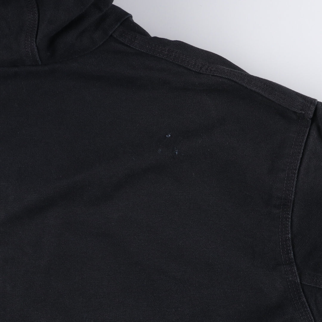 Big size Carhartt Active Jacket Duck Full Zip Parka Made in USA Men's XXXL equivalent cotton black type Vintage Second Hand