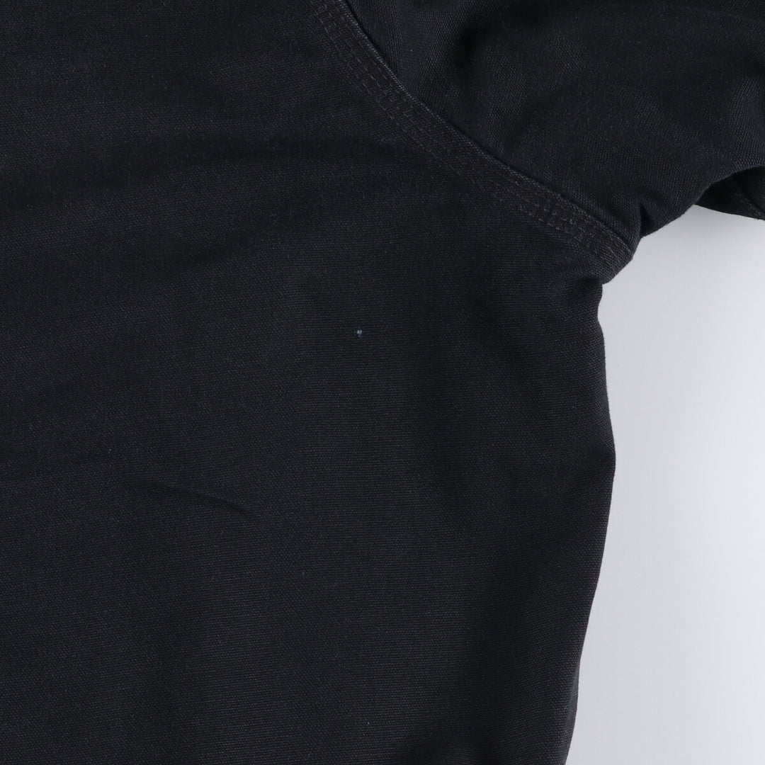 Big size Carhartt Active Jacket Duck Full Zip Parka Made in USA Men's XXXL equivalent cotton black type Vintage Second Hand