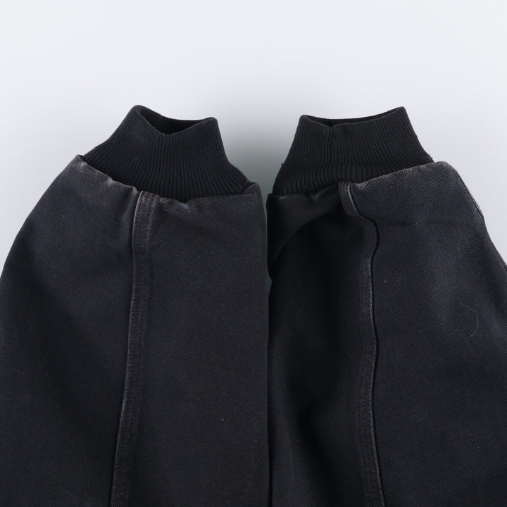 Big size Carhartt Active Jacket Duck Full Zip Parka Made in USA Men's XXXL equivalent cotton black type Vintage Second Hand