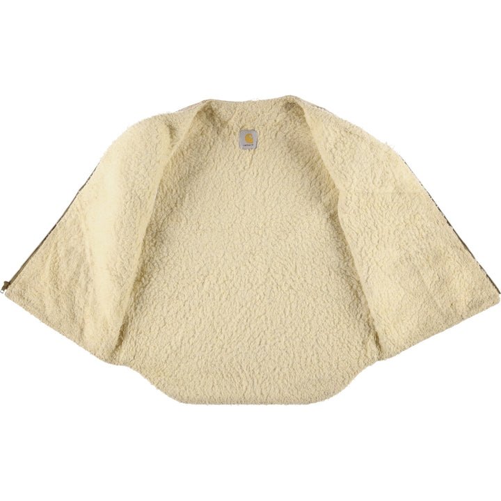 Carhartt Duck Vest, Men's Size L unclear Beige type Vintage Second Hand