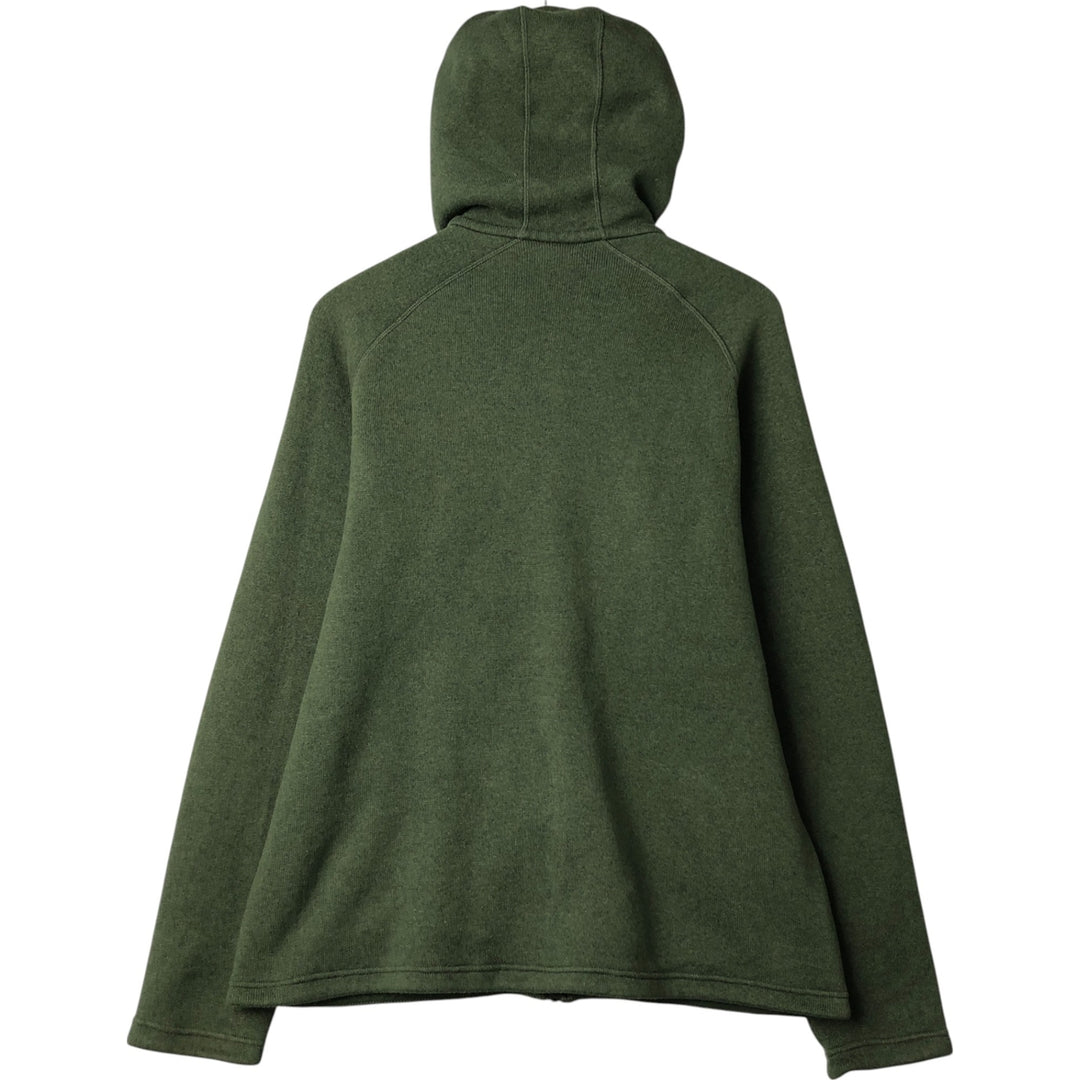 Patagonia Better Sweater Hoody 25662FA13 Fleece Full-Zip Hoodie, Men's XL polyester Khaki type Vintage Second Hand