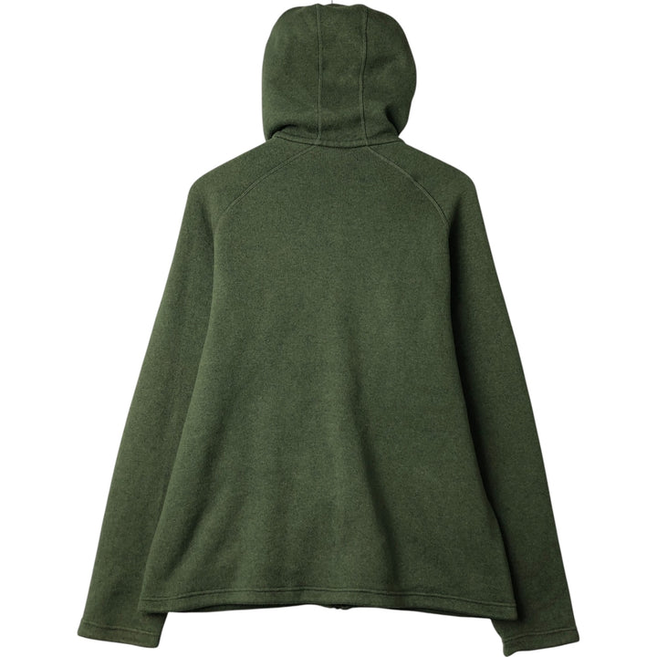 Patagonia Better Sweater Hoody 25662FA13 Fleece Full-Zip Hoodie, Men's XL polyester Khaki type Vintage Second Hand