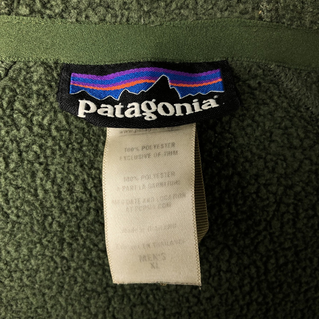 Patagonia Better Sweater Hoody 25662FA13 Fleece Full-Zip Hoodie, Men's XL polyester Khaki type Vintage Second Hand
