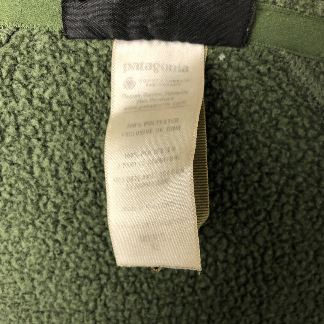 Patagonia Better Sweater Hoody 25662FA13 Fleece Full-Zip Hoodie, Men's XL polyester Khaki type Vintage Second Hand