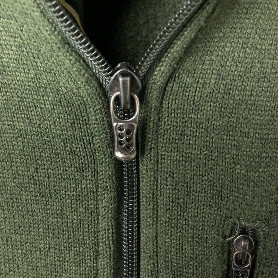 Patagonia Better Sweater Hoody 25662FA13 Fleece Full-Zip Hoodie, Men's XL polyester Khaki type Vintage Second Hand