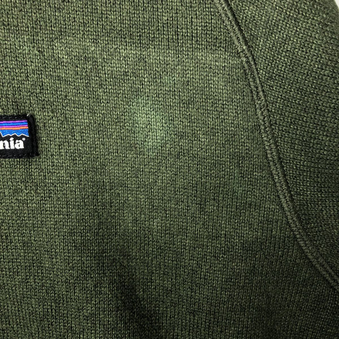 Patagonia Better Sweater Hoody 25662FA13 Fleece Full-Zip Hoodie, Men's XL polyester Khaki type Vintage Second Hand